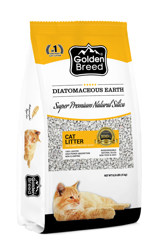 Golden Breed - Unscented Cat Litter (8.8 lbs)