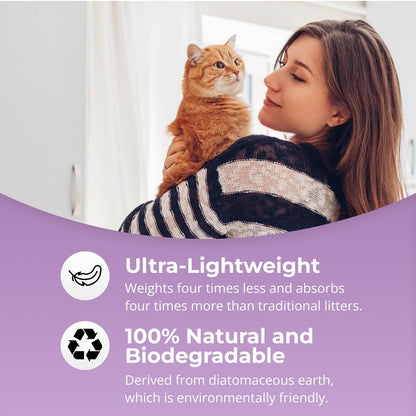 Golden Breed - Lavender Scented Cat Litter (8.8 lbs)