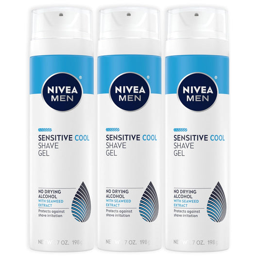NIVEA MEN - Sensitive Cooling Shaving Gel (3 Pack)