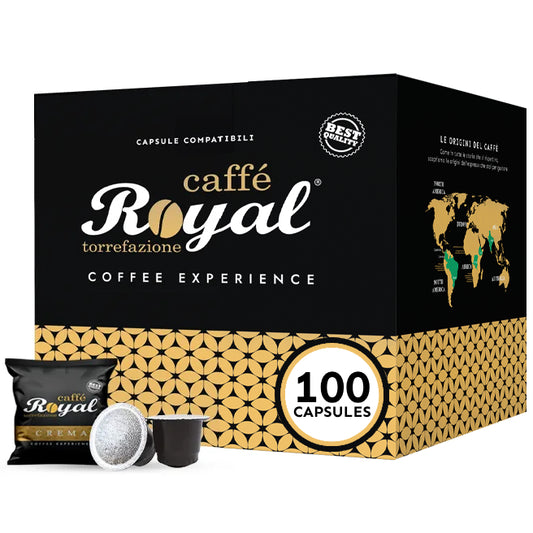 Royal Caffé - Crema (100 Capsules) - Nespresso Compatible