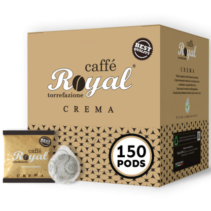 Royal Caffè - Crema (150 ESE Pods)
