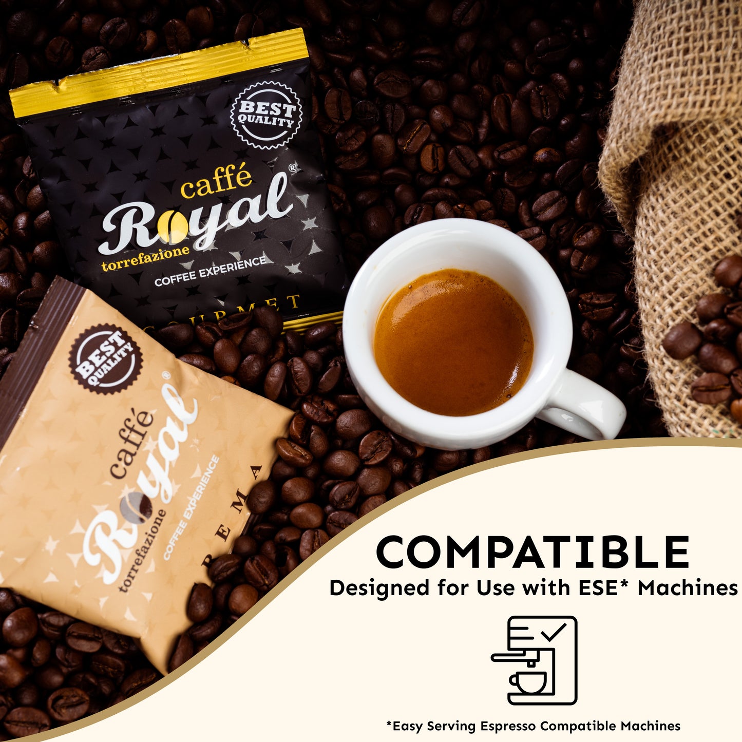 Royal Caffé - Gourmet (150 ESE Pods)