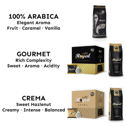 Royal Caffè - Crema (150 ESE Pods)