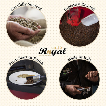 Royal Caffé – 100% Arabica Blend, 2.2 lbs (1 kg)