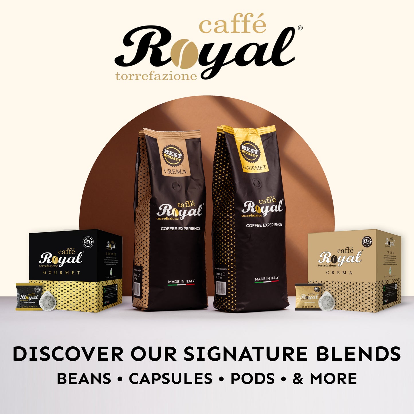 Royal Caffé - Gourmet (150 ESE Pods)