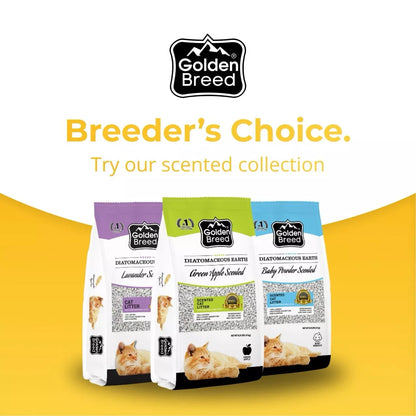 Golden Breed - Unscented Cat Litter (8.8 lbs)